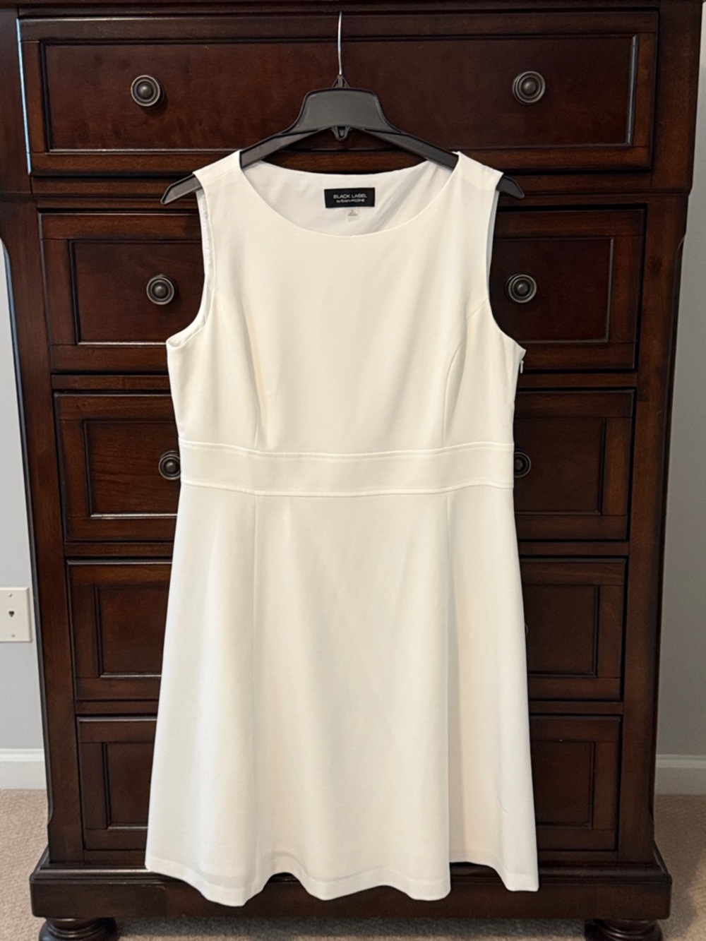 White Sleeveless Dress